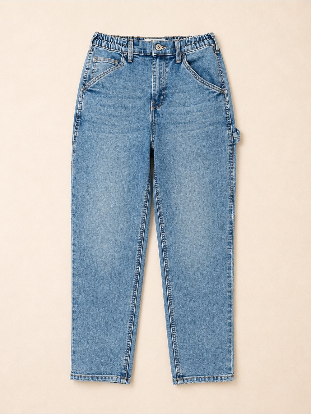 Ardene Medium Wash ‘Mom’ Jeans / Utility Pockets / Teen Denim / Tween Denim